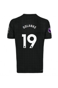 Tottenham Hotspur Dominic Solanke #19 Fotballdrakt Borte Klær 2025-26 Korte ermer